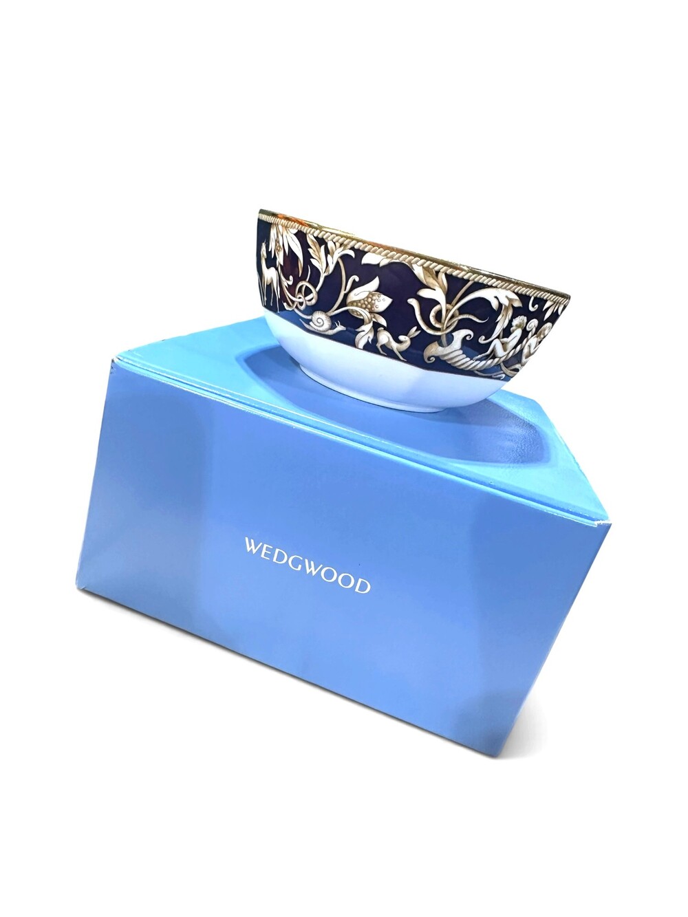 Wedgwood Cornucopia Octagon Small Bowl Bicentenary 1995 Fine Bone China